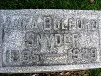 Snyder, Anna (Bulford)